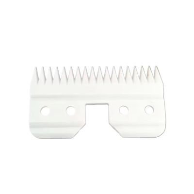 1PC Replacement Ceramics Blades For A5 Series Fast Feed Clipper Grooming Clippers Movable Blade 18-Teeth(White 1pcs)