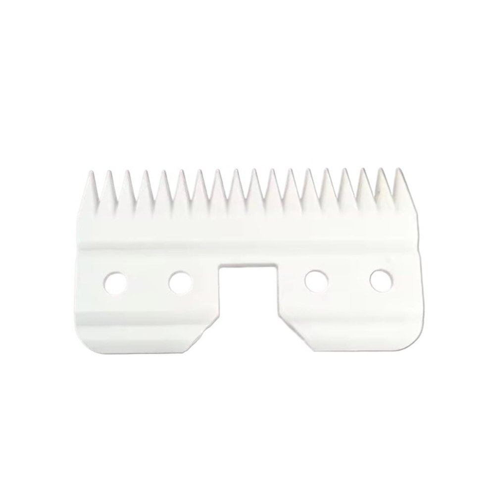 1PC Replacement Ceramics Blades For A5 Series Fast Feed Clipper Grooming Clippers Movable Blade 18-Teeth(White 1pcs)