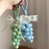 LEAQU Grape Soap, Handcrafted Grapes Soap on a Ropes, Cold-Process Soaps for Hand Washing, Air Freshening, or Decoration, Multicolor Flower Grapes Shape Soaps (1, Red Grape) view 3