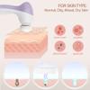 Bundle of Facial Cleansing Brush Lilac Amethyst and 5 Extra Replacement Heads view 3