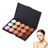 1Pack Professional 15 Colour Concealer Palette Camouflage Contour Cosmetic Set Eye Face Cream Contour Kit Contouring Highlighter Makeup Palette For Natural Cover view 2