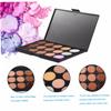 1Pack Professional 15 Colour Concealer Palette Camouflage Contour Cosmetic Set Eye Face Cream Contour Kit Contouring Highlighter Makeup Palette For Natural Cover view 3