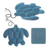 2/3Pcs Turtle Shape Hot Absorber Reusable Spa Oil Absorbing Sponge Floating Ball for Jacuzzi and Bathroom Cleaning(3Pcs) view 1