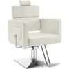 360 Rotating Styling Chair, Barber Chair with 134 Tilt, Adjustable Headrest and Backrest, Hydraulic Salon Chair, for Hair Salons, Spa, Shampoo, Tattoo view 1