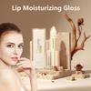 2PCS Transferproof Color Changing Lipstick, Clear Gold Crystal Colors Changing Lipsticks for Women, Long Lasting Moisturizing Glossy Shine Lip Gloss, Deep Nourishment Formula view 4