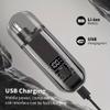 ANGAO 2-in-1 Nose Hair Trimmer - for Effortless, USB Rechargeable Nose Hair Trimmer, Portble Facial Hair Removal, Nasal Grooming Tool, Waterproof with Digital Display for Ear & Eyebrows(Mix2b) view 2