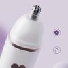 Womens Electric Razor - Type-C Charging Clippers with 3 Attachment Heads - Womens Electric Shaver | for Hair Facial Bikini Body Skin Legs Ladies Beauty Travel Girls view 4