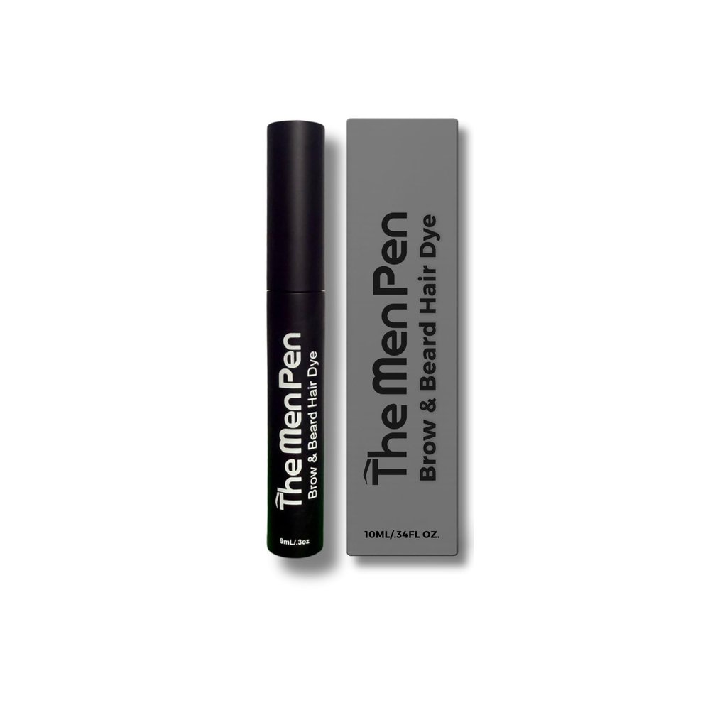 The Men Pen Eyebrow & Beard Dye | Natural Long-Lasting Touch-Up Color for Hair