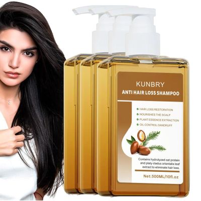 300ml Anti Hair Loss Shampoo,Anti-Hair Fall Promote Hair Growth,Rich in Various Plant Extracts,Volumizing and Moisturizing For All Types (3pcs)