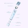 TARSHYRY 2 in 1 Bikini Trimmer for Women, Dual Head Electric Razors for Women, IPX7 Water Proof Wet Dry Shaver for Bikini, Face, Underarm Legs (Blue) view 2