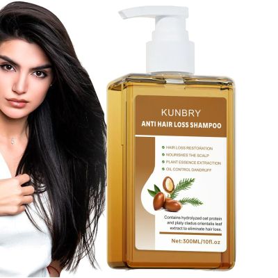 300ml Anti Hair Loss Shampoo,Anti-Hair Fall Promote Hair Growth,Rich in Various Plant Extracts,Volumizing and Moisturizing For All Types (1pcs)