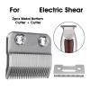 2pcs Replace Blade Cutter Head,Compatible For WAHL,Hair Clipper Trimmer Cutting Razor Haircut Machine Salon Accessories Set Metal Tool Precise Trimming(Gold) view 3