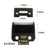 Clipper BladeCompatible For MadeshowG9C M50,Replacement Fixed Black Diamond Carbon Dlc Faper Hair Clipper Blade Precise Trimming(G9G stand blade) view 3