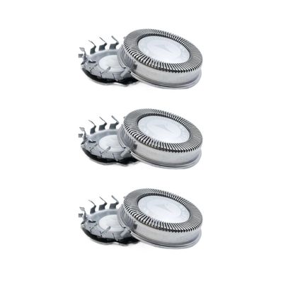 3X Shaver Heads Foil Blade Cutters,Compatible for Philips, Shaving Razor HQ2 20 HQ20 HQ22 HQ26 HQ262 HQ220 HQ222 HQ240 HQ2405
