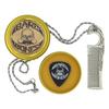 Mustache Wax Medium Hold Bare Bones 1 oz Tin & Necklace Death Grip Mustache Comb Mens Combo Kit - Grooming For Men Handlebar Moustache view 1