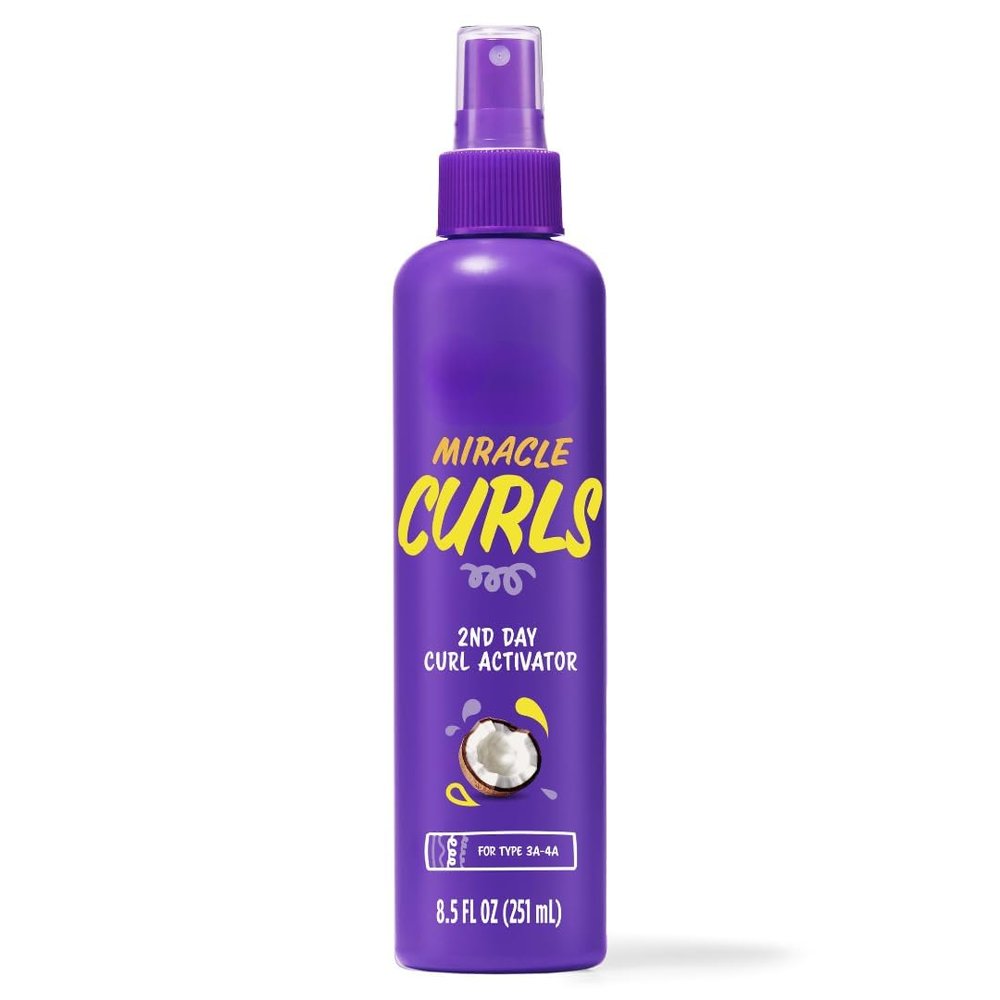 Aus~sie Miracle Curls 2nd Day Curl Activator Spray Gel, 8.5 fl oz