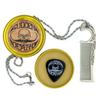 Mustache Wax Strong Hold No Heat Required Sudden Death 1 oz Tin & Necklace Death Grip Mustache Comb Mens Combo Kit - Grooming For Men Handlebar Moustache view 1