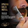 Mustache Wax Strong Hold No Heat Required Sudden Death 1 oz Tin & Necklace Death Grip Mustache Comb Mens Combo Kit - Grooming For Men Handlebar Moustache view 4