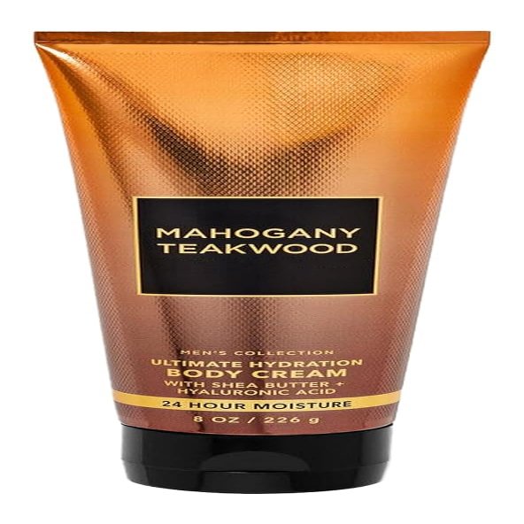 Men's Collection Mahogany Teakwood Ultimate Hydration Body Cream 8 Oz