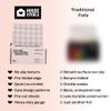 House of Foils Cute 6x12.5 Hair Foils (Blushed Gingham, 1000 Count) view 4