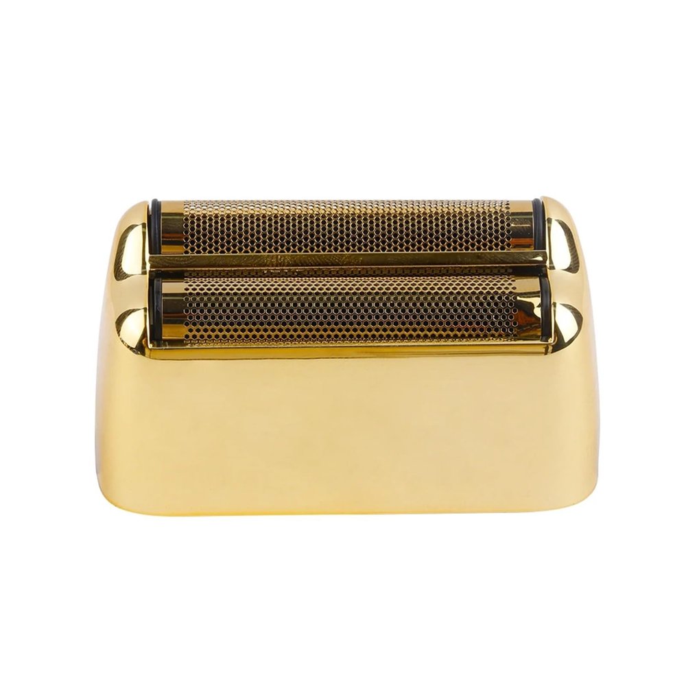 Barber Shaver Double Replacement Foil Head Cover and Cutter Blade Sets,Compatible with Babyliss, Cordless Foil Shaver FXFS2(Gold)