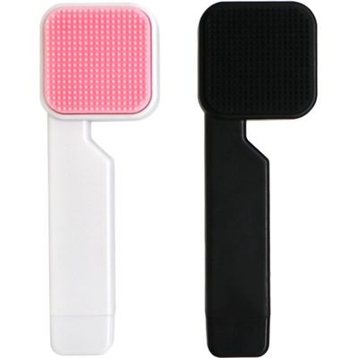 ARTSEWPLY 2Pcs Manual Double-Sided Facial Brush Soft Silicone Exfoliating Face Scrubber for Deep Cleansing and Gentle Massage Lightweight Portable Face Wash Brush for All Skin Types Travel