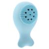 Silicone Bath Brush for Shower Body Cleaning Soft Blue Scrubber view 1