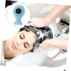 Silicone Bath Brush for Shower Body Cleaning Soft Blue Scrubber view 4
