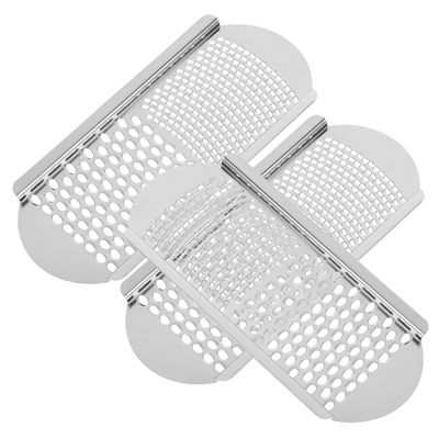 ARTSEWPLY 3pcs Stainless Steel Foot Callus Remover Skin-Friendly File for Hard Dead Skin Removal Feet Heel Scraper Tool for Pedicure Care