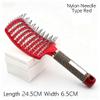 2Pack Magic super-soft and smooth comb, detangling comb, quick drying hair styling massage comb wholesale (blue, 100PACK) view 3