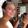 Bowitzki Face Body Paint Stick Eye Black Softball Football Baseball Sports , Non-Toxic Hypoallergenic for Halloween SFX Makeup Cosplay Joker Costume Parties Cream-Blendable (Pink) view 2