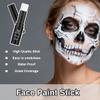 Bowitzki Face Body Paint Stick Eye Black Softball Football Baseball Sports , Non-Toxic Hypoallergenic for Halloween SFX Makeup Cosplay Joker Costume Parties Cream-Blendable (White) view 2