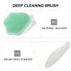 Beaupretty Long Handle Silicone Facial Cleansing Brush Cat Claw Design Deep Clean Brush for Blackhead Removal and Skin Massage Portable Face Wash Tool for Healthy Radiant Skin Care view 4