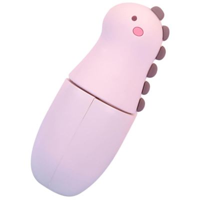 PRETYZOOM Portable Handheld Facial Steamer Dinosaur Design USB Rechargeable Nano Mist Sprayer for Skin Moisturizing and Hydrating Small Beauty Care Mister with Non-Slip Grip for Face and