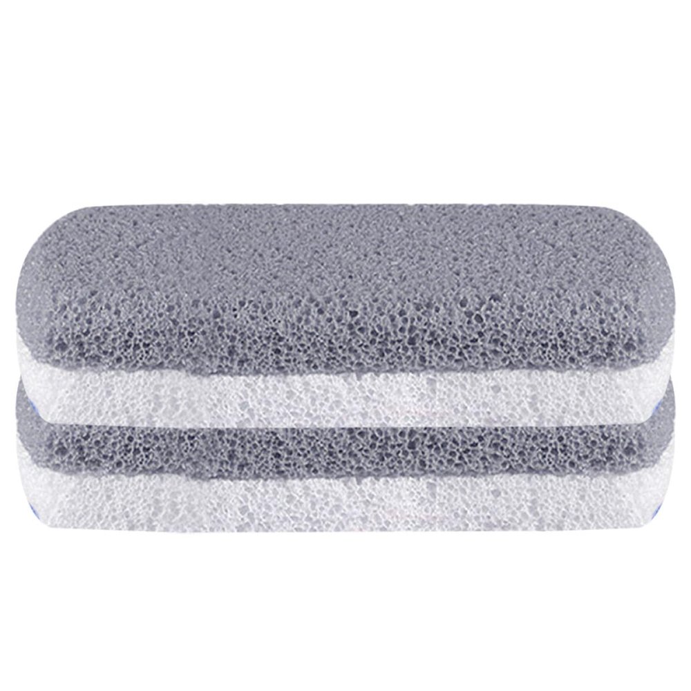 Beatifufu 2Pcs Foot File Scrubber Dual-Color Exfoliating Foot Rasp for Dead Skin Removal Callus Remover Pedicure Tool for Home and Salon Use