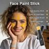 Bowitzki Face Body Paint Stick Eye Black Softball Football Baseball Sports , Non-Toxic Hypoallergenic for Halloween SFX Makeup Cosplay Joker Costume Parties Cream-Blendable (Yellow) view 2