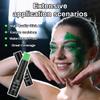 Bowitzki Face Body Paint Stick Eye Black Softball Football Baseball Sports , Non-Toxic Hypoallergenic for Halloween SFX Makeup Cosplay Joker Costume Parties Cream-Blendable (Green) view 2