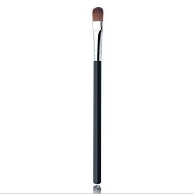 AJKPL Professional Cosmetic Brow Brush, Black Handle, Synthetic Bristles, Makeup Application Tool