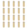 20 Pcs Eyebrow Tattoo Practice Skins,3D Microblading Fake Skin,BrowAid Practice Bandage, Eyebrow Tattoo Trainning Silicone Stickers for PMU Microblading Supplies view 1
