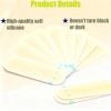 20 Pcs Eyebrow Tattoo Practice Skins,3D Microblading Fake Skin,BrowAid Practice Bandage, Eyebrow Tattoo Trainning Silicone Stickers for PMU Microblading Supplies view 3