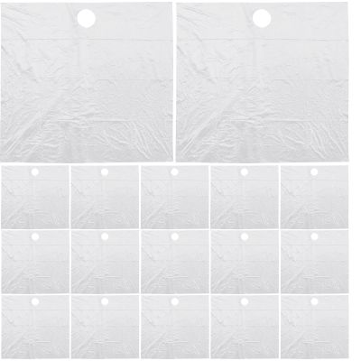 NinthAvenue Basics 40pcs Bathroom Shower Drain Hair Collector, Bath Tub Beard Hair Catcher, Disposable Drain Hole Protector, Mustache Guard For Men Accessory