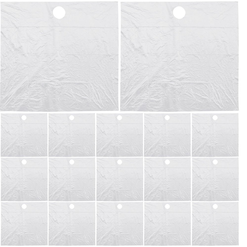 NinthAvenue Basics 40pcs Bathroom Shower Drain Hair Collector, Bath Tub Beard Hair Catcher, Disposable Drain Hole Protector, Mustache Guard For Men Accessory