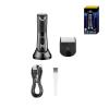 Compatible With Kemei Waterproof Groin & Pubic Hair Trimmer for Men Rechargeable Body Groomer with Ceramic Blade, Male Hygiene Razor view 1