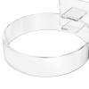 2pcs Acrylic Hair Accessories Holder - Clear Single Headband Storage Organizer Display Rack - Portable Standing Headwear Hoop view 3