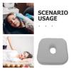 NinthAvenue Basics Memory Foam Ear Pillow with Hole for Piercing Care - Side Sleeper Hollow Cushion Ear Guard Pillow for Earrings Earlobe Care Supplies view 3