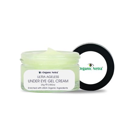 MAHANT Under Eye Gel Cream Lightweight Hydrating Formula with Botanical Extracts Helps Refresh & Moisturize Delicate Under-Eye Skin 25 g