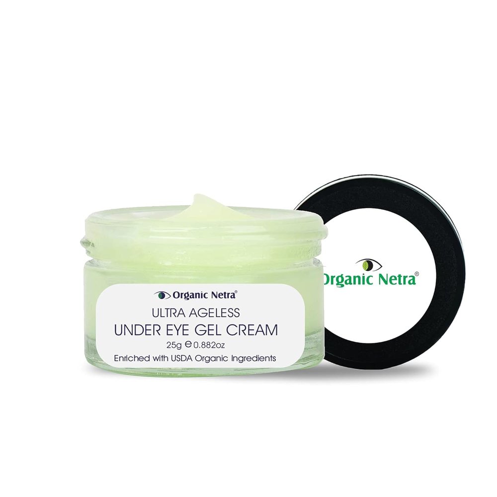 MAHANT Under Eye Gel Cream Lightweight Hydrating Formula with Botanical Extracts Helps Refresh & Moisturize Delicate Under-Eye Skin 25 g