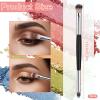 3 PCS Eyeshadow Brush Set, Professional Eye Makeup Brushes for Eyebrows, Concealer Brush Eye Shadow Blending Brush for Concealer, Lipstick view 2