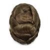 JUST HAIR Thin Skin Mens Toupee Human Hair Replacement V-looped Men Hair Piece 0.04mm Invisible Toupee for Men Hair System 6X8-80% density#5 Medium Light Brown view 2