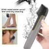 TARSHYRY Body Hair Trimmer for Men, Rechargeable Electric Shaver and Groomer with Extendable Arm for Hard to Areas, IPX6 Water Proof, USB Charging, 600mAh (USB) view 2